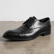 Handmade Men's Genuine Leather Formal Brogues - detail-view-showing-texture