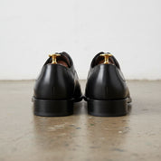 Handmade Men's Genuine Leather Formal Dress Shoes - back-view