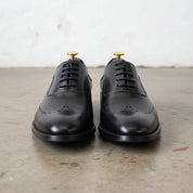 Handmade Men's Genuine Leather Formal Dress Shoes - front-view