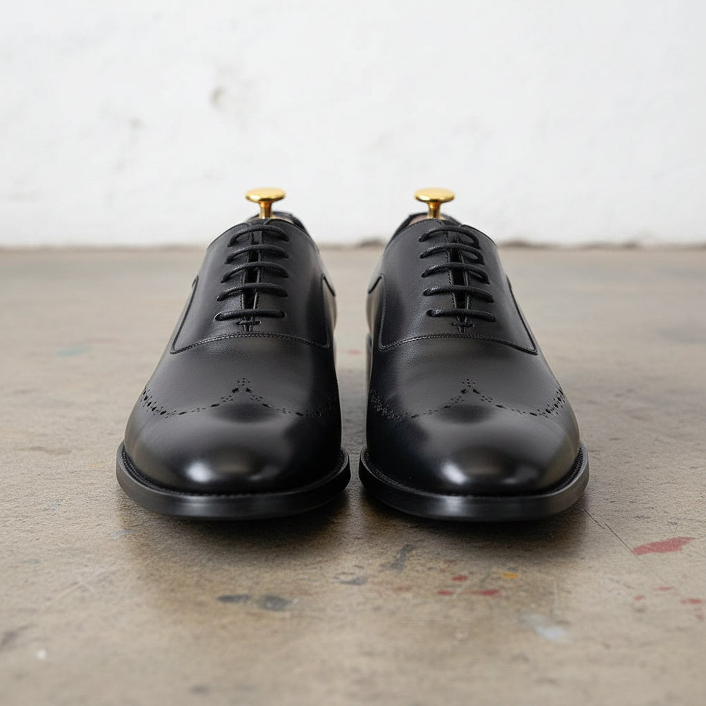 leather oxford dress shoes Black Oxford Shoes: A Man's Most Important Shoes