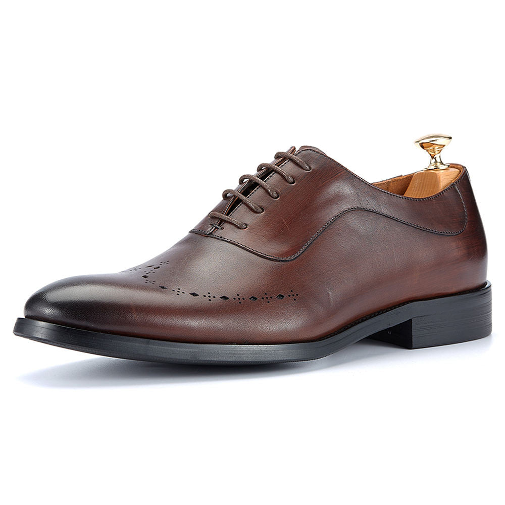 leather dress shoes near me Men's Stacy Adams, Dayton Oxford Black/White 13 D