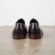Handmade Men's Genuine Leather Formal Oxfords - back-view