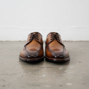 Handmade Men's Leather Cap-Toe Oxfords - front-view