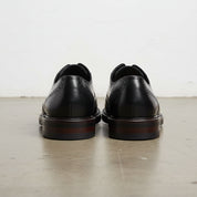 Handmade Men's Leather Classic Dress Shoes - back-view