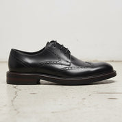 Handmade Men's Leather Classic Dress Shoes - detail-view-showing-texture