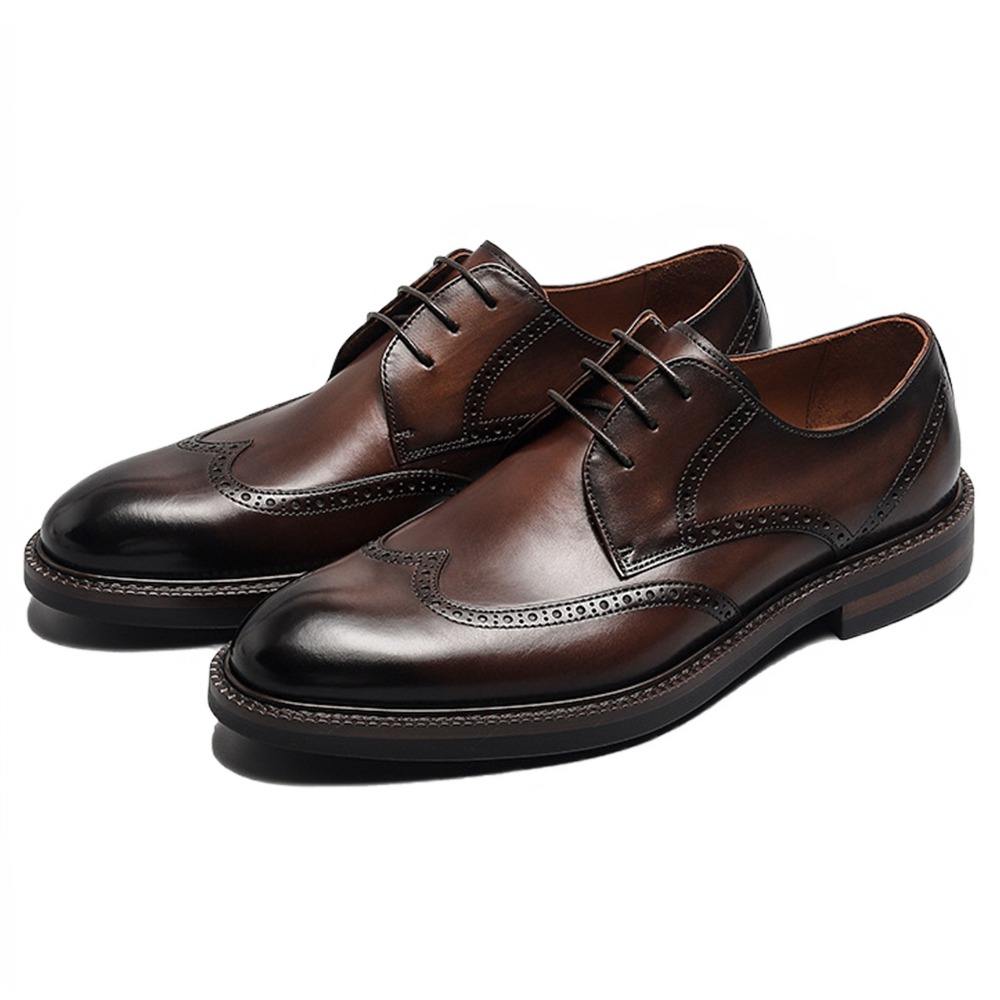 Handmade Men's Leather Classic Dress Shoes – Rebels Market