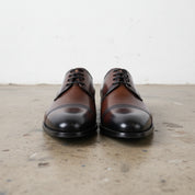 Handmade Men's Leather Full Grain Oxford Dress Shoes - front-view