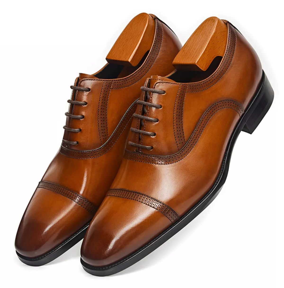 Men's Leather Oxford Dress Shoes - Handmade Luxury Footwear – Rebels Market