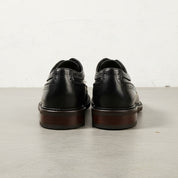 Handmade Men's Leather Stylish Dress Shoes - back-view