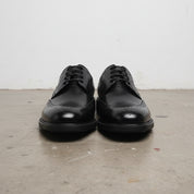 Handmade Men's Leather Wingtip Oxfords Dress Shoes - front-view