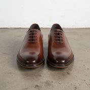 Handmade Men's Oxford Dress Shoes - front-view