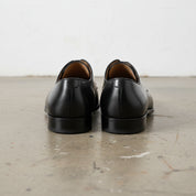 Handmade Mens oxfords leather dress shoes, Tuxedo shoes for mengift for him - back-view