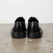 Handmade Men's Patent Leather Dress Shoes - back-view