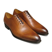 Handmade Mens wear brown oxford shoes, Mens fashion dress shoes, dress shoe