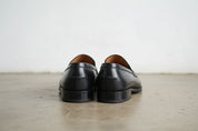 Handmade Moc-Toe Loafer Slip-On Full-Grain Leather Men’s Moccasin shoes - back-view