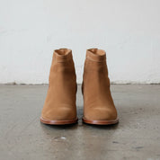 Handmade Tan brown Suede Jodhpurs boots for men, Men suede leather boots - front-view