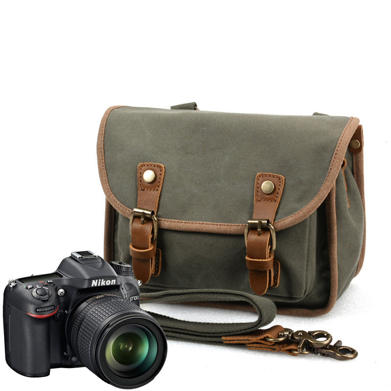 High Quality Messenger Camera Bag- Waterproof Canvas Bag