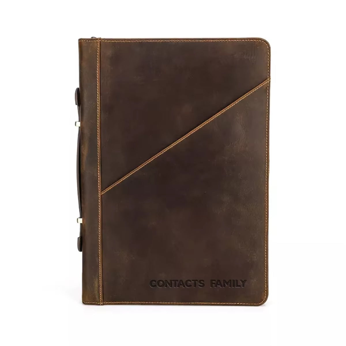 Premium Foldable Leather Laptop Cover for MacBook Pro 14" M1