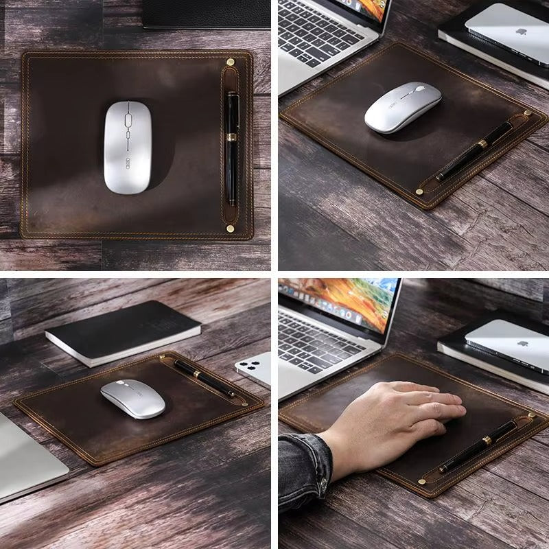 Brown Leather Desk Mat — Kipling