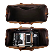 Men's Handmade Leather Travel Duffel Bag