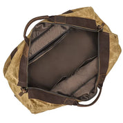Durable Canvas Men's Travel Backpack for Adventurers with Laptop Compartment