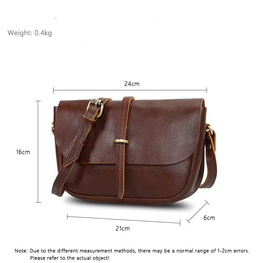 Compact Leather Sling Bag – Chic and Versatile for Every Occasion