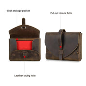 Brown Distressed Leather Journal Cover — Stenton