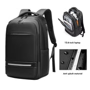 Black Fabric Backpack — Salter