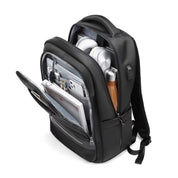 Black Fabric Backpack — Salter