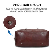 Premium Handcrafted Leather Duffel Bag -Timeless Elegance for Every Journey