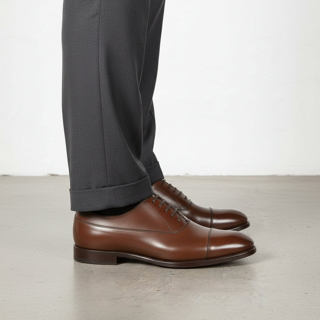 model-wearing-formal-side-view of product