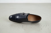 Handcrafted Genuine Leather Double Monk Men's Shoes