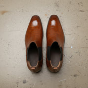 Handcrafted Tan Chelsea Boots
