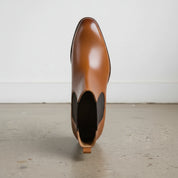 Handcrafted Men's Calfskin Chelsea Boots