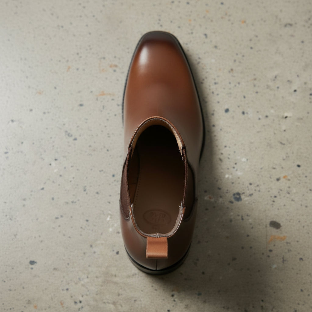 Handmade Brown Chelsea Boots