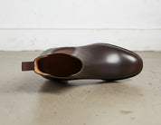 Handcrafted Brown Chelsea Ankle Boots