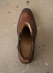 Handmade Leather Side Zip Chelsea Boots