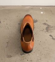 Handmade Men's Tan Leather Chelsea Boots