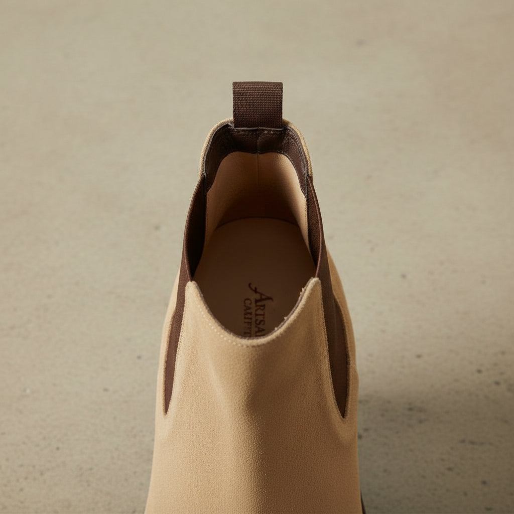 Handcrafted Men's Suede Chelsea Boots