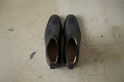 Handmade Plaintoe Chelsea Full-grain Leather Boots