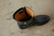 Handcrafted Men's Full-grain Leather Jodhpur Zipper Boots