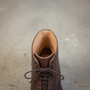 Handcrafted Men's Wingtip Brogue Lace-Up Boot