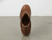 interior-view - Women's Handmade Leather Chelsea Boots, Slip-On Ankle Boot, Distressed Casual Boot