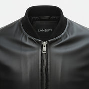 Men's Handmade Bomber Leather Jacket