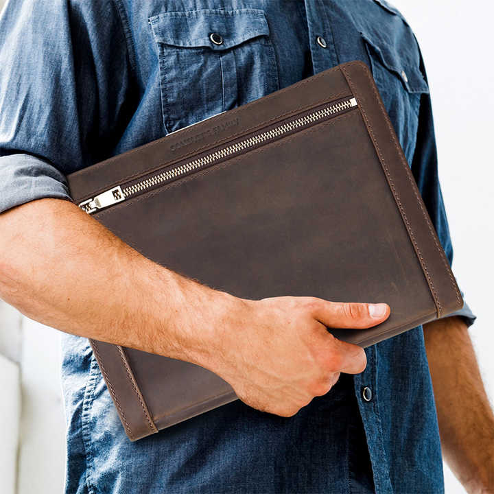 Leather Padfolio Tablet Case for iPad 9.7", iPad Pro 10.2", and iPad Pro 10