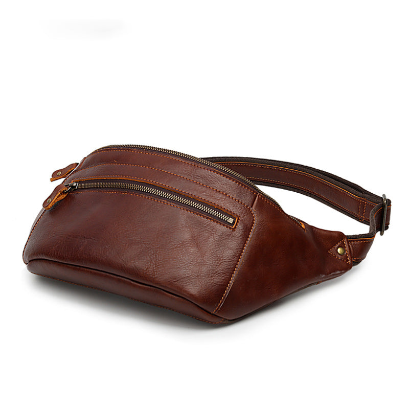 Leather Waist Bag for Men & Women