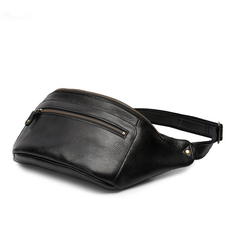 Leather Waist Bag for Men & Women