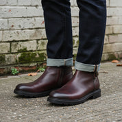 Men's Rugged Chelsea Boots in Handmade Cow Leather
