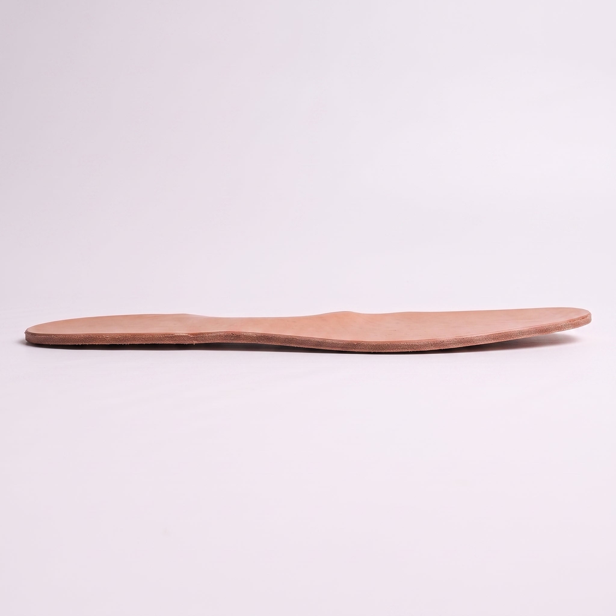 Light Brown Plain Full-Grain Leather Insoles — Sibton