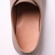 Light Brown Plain Full-Grain Leather Insoles — Sibton